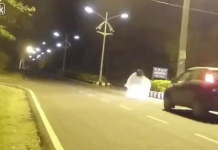 Impresionante video de un condutor atropellando a un fantasma