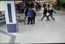 En video: hombre es acribillado a tiros en centro comercial