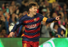 Con doblete de Messi, Barcelona golea al Espanyol