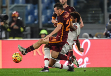 El Milan y la Roma empatan en la Serie A Italiana