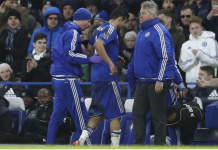 Costa en el hospital, Falcao con lesión