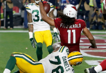 Fitzgerald anota el touchdown de la victoria