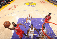 Harden anota 31 y Rockets vencen 112-95 a Lakers