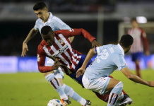 Atlético empata sin goles con Celta de Vigo