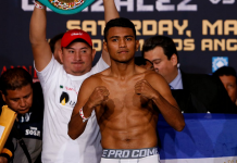 La primera y única vez que «Chocolatito» cayó a la lona