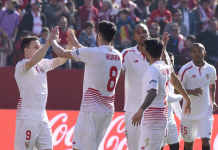 El Sevilla gana 3-1 al Levante y sube a quinto en España
