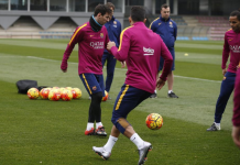 Barcelona enfrenta a Sporting con posibilidad de distanciarse