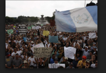 Guatemala expulsará a extranjeros que participen en protestas