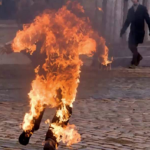 Muere el hombre que se prendió fuego en Washington