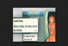 Joven mató a su madre y lo confesó por WhatsApp