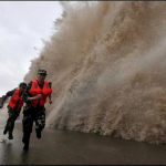 Tifon Fitow hace su bacanal en China