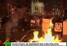 Brasil: Las protestas de maestros en Río de Janeiro terminan en choques con la Policía