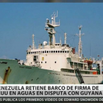 Venezuela detiene un barco con 5 estadounidenses a bordo