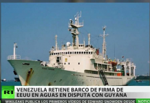 Venezuela detiene un barco con 5 estadounidenses a bordo