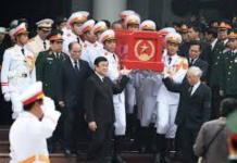 En Vietnam inician exequias oficiales del general Giap