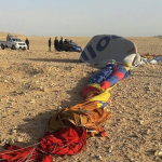 Al menos un muerto y tres heridos deja accidente aéreo en Egipto