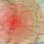 Un sismo de magnitud 5 sacude Bolivia