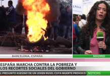 España marcha contra la pobreza y los recortes sociales