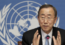 Ban Ki -moon desconoce rechazo de Arabia Saudita