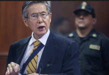 Fujimori se pone altanero en la clínica donde estuvo internado