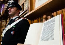EEUU devuelve a Italia carta de Cristóbal Colón