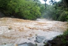 Crecida de río Cascalojoche incomunica a comunidades de Carazo