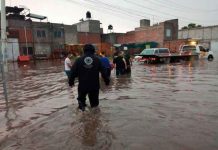 mexico, centra de abasto, productos, lluvias, inundaciones, corriente,