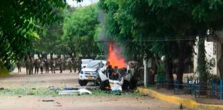 colombia, cucuta, explosion, coche bomba, ejercito, autoridades, heridos,