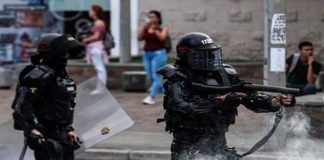 colombia, violencia, policias, manifestantes, registro, casos,