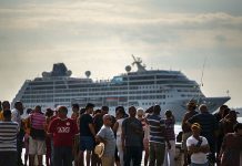Primer crucero procedente de Miami llega a La Habana