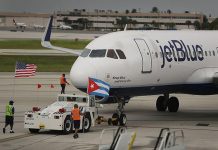 Llegó a Cuba el primer vuelo regular de EEUU desde 1961