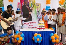 Hindúes celebran cumpleaños de Trump, «salvador de la humanidad»