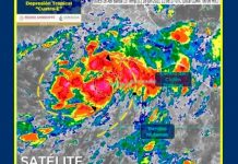 pacifico, formacion, depresion tropical, servicio metereologico, monitoreo,