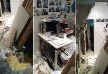 Destrozan equipos del diario Tiempo Argentino