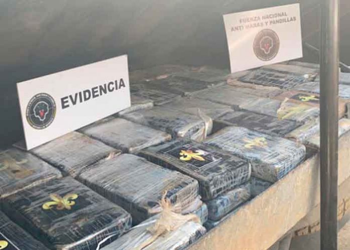 honduras, san pedro sula, incautacion, droga, banda criminal,