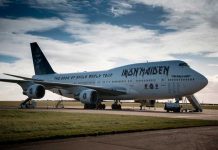 El Boeing 747-400 Jumbo de Iron Maiden listo para volver a volar