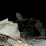 mexico, vientos, derrumbe, imagen, virgen del desierto,