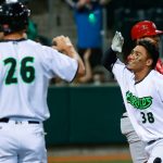 Munguía descarga su cuarto jonrón esta temporada ismael, munguía, eugene, emeralds,