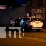 Dejan abandonada camioneta que se usó para cometer delitos en Managua Nicaragua, managua, policía, camioneta abandonada,