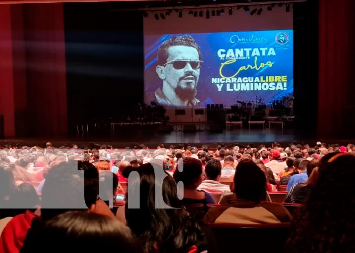 Nicaragua, managua, teatro nacional Rubén darío, natalicio de carlos fonseca,