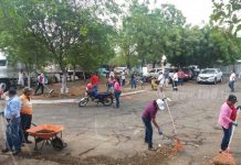 Jornada de limpieza llega a colonia Miguel Gutiérrez de Managua