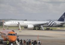 Pasajero de Air France detenido por aterrizaje de emergencia