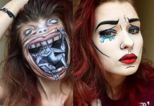 Mirá el talento salvaje de esta chavala con el maquillaje