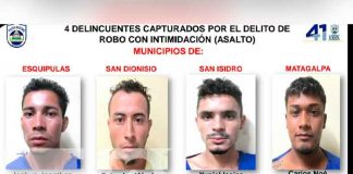 nicaragua, matagalpa, policia , once personas detenidas,