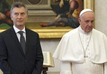 Papa Francisco niega tener conflictos con Mauricio Macri