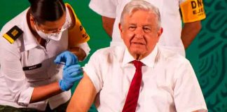 mexico, presidente, recibo, segunda vacuna, covid, pandemia,