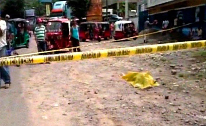Muerto-Honduras