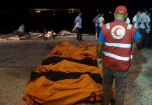 Cinco muertos tras naufragio en las costas libias