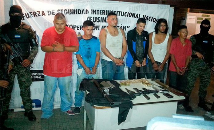 Pandilleros-Honduras