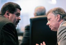 Maduro felicita a Santos por inicio de proceso de paz